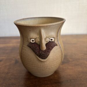 Studio Pottery Face Mug