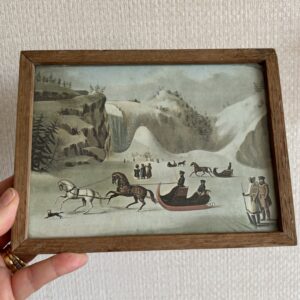 The Ice Cone at Montmorency Falls by Cornelius David Krieghoff