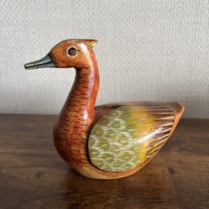 Vintage Folk Art Hand Crafted Duck