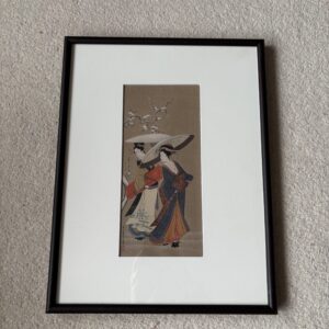 Japanese Print Ladies With Parasols