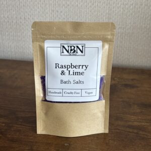 Raspberry & Lime Bath Salts 50g