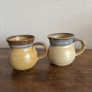 Pair Of Studio Pottery Mugs- Jackpots