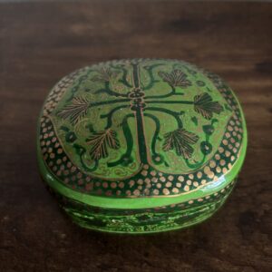 Papier-mâché Green Box