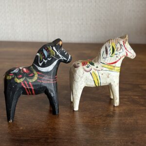 Pair of Small Dala Horses