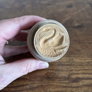 Swan Butter Stamp