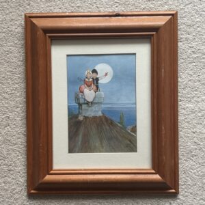 Mabel Lucie Attwell - The Shepherdess & The Chimney Sweep Framed Print