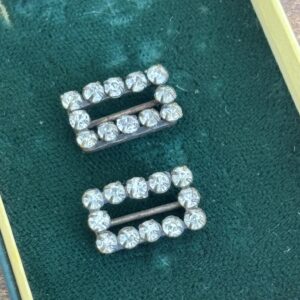 Pair Of Small Antique Shoe Buckles