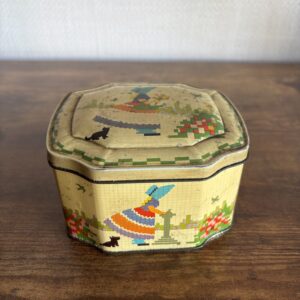 Vintage Tin George W Horner Empty Sweet Tin