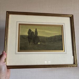 Evening - Hermann Daur Framed Print