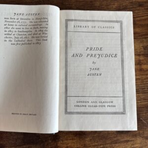 Pride & Prejudice Jane Austen