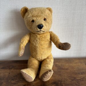 Vintage 1950s Chiltern Growler Golden Jointed Teddy Bear