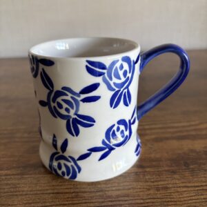 Whittard Blue Floral Mug