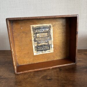 Small Vintage Wooden Tray