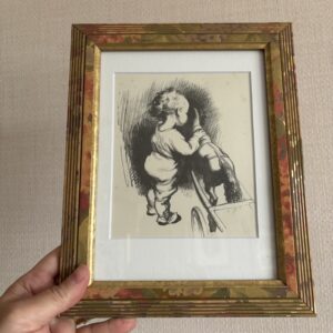 James Henry Dowd Print - Boy with Horse