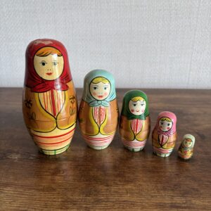 Colourful Nesting Dolls