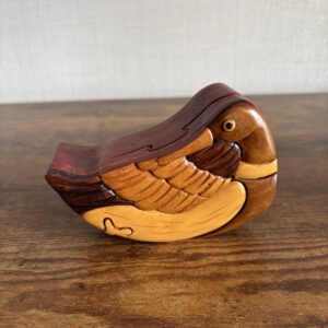 Wooden Duck Puzzle Box