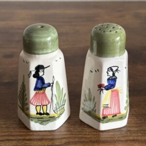 Vintage Henriot Quimpher Salt and Pepper Pots