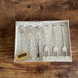 Vintage Viners EPNS Cake Forks