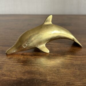 Vintage Brass Dolphin