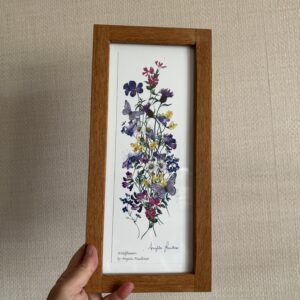 Wildflowers By Angela Faulkner Framed Print