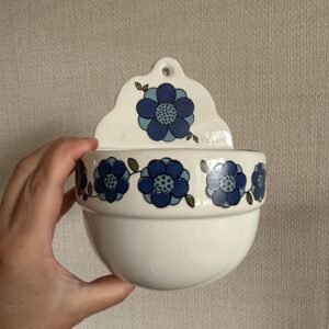 Vintage Wall Hanging Planter - Taunton Vale Pottery