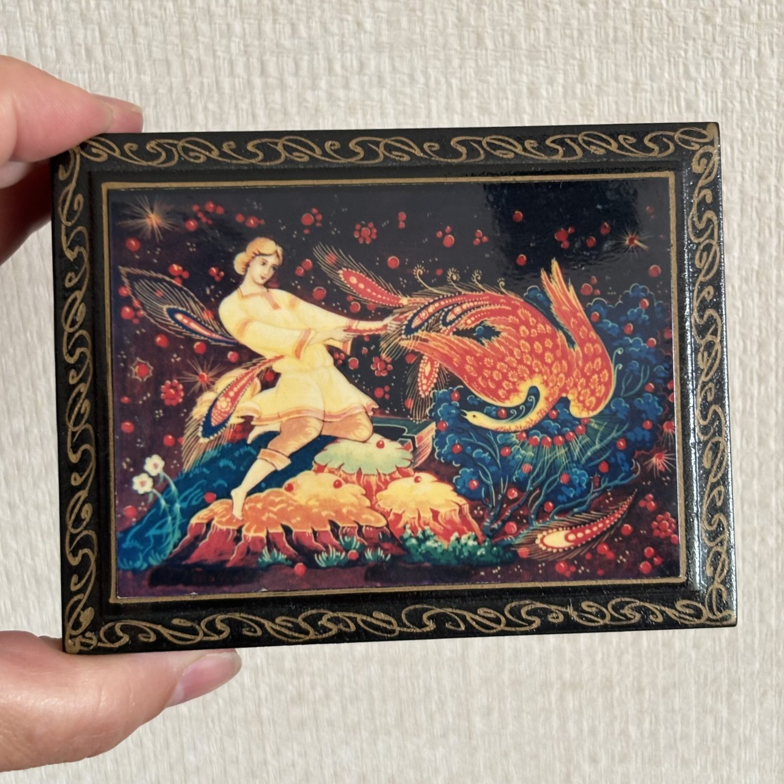 Russian Lacquered Box The Firebird