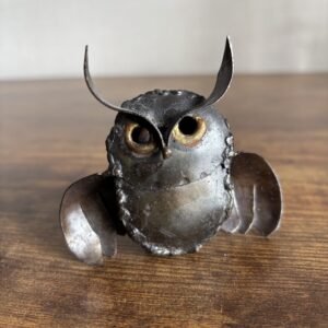 Vintage Metal Owl