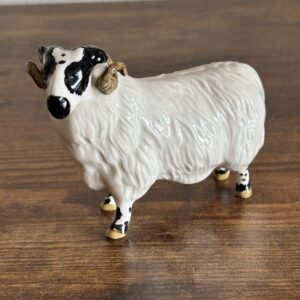 Vintage Beswick Black Faced Ram