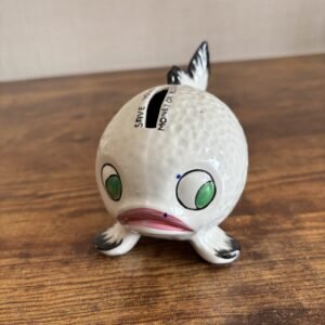 Vintage Kitsch Fish Money Box
