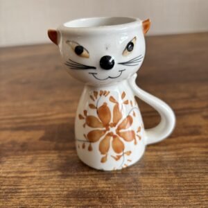 Vintage Cat Egg Cup