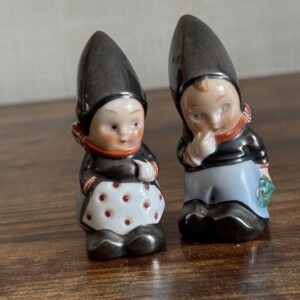 Vintage Geobel Dutch Boy & Girl Salt & Pepper Pots