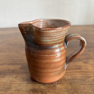 Studio Pottery Milk Jug With Pinched Spout Llangollen Pottery Wales