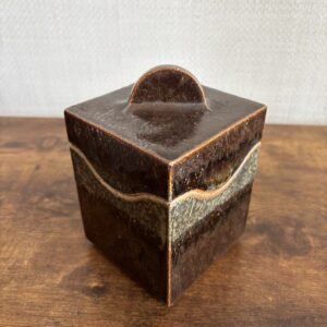 Studio Pottery Square Box