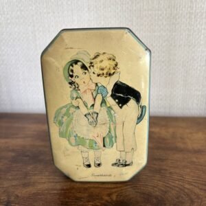 Vintage 1950's Bluebird Toffee Tin - Sweethearts