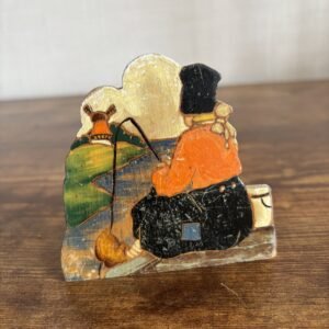 Vintage Dutch Matchbox Holder