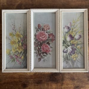 3 Vintage Floral Prints - Vernon Ward