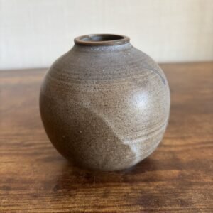 Studio Pottery Ball Vase