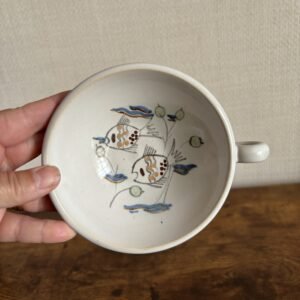 Small Mid Century Stoneware Fish Dish Buchan- Scotland
