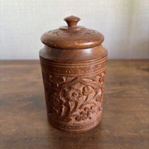 Cylindrical Wooden Box
