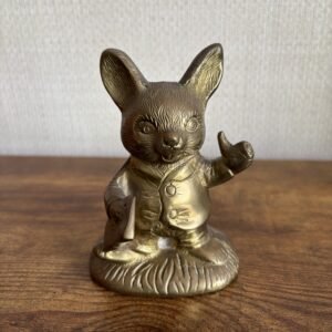 Vintage Brass Rabbit