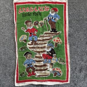 Vintage Ireland Little Folk Tea Towel