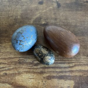 3 Wooden Eggs