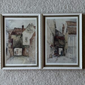Pair Of Framed York Prints - F Robson