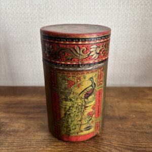 Vintage Papier-maché Tea Canister Chika Ltd