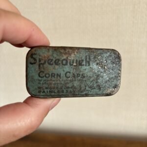 Vintage Speedwell Corn Caps Tin