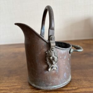 Miniature Copper Coal Scuttle - Jardiniere
