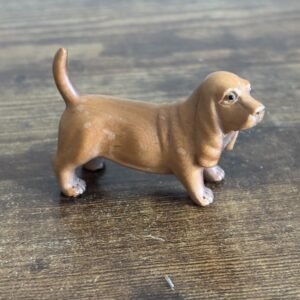 Basset Hound Dog Netsuke