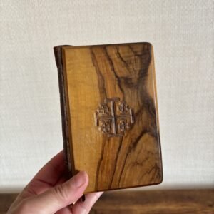 Vintage Bible -Jerusalem Olive Wood Cover