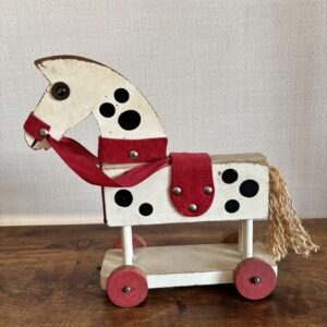 Vintage Wooden Horse on Wheels - Ruth Beard Toy