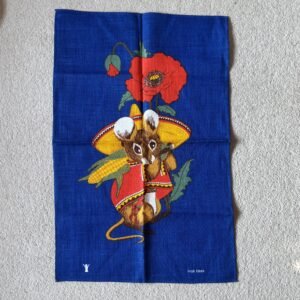 Vintage Tea Towel Mouse